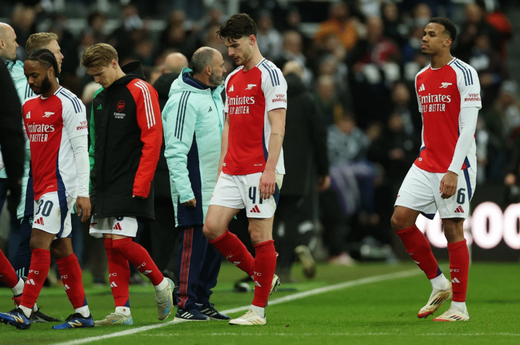 Arsenal Đứng Trước Nguy Cơ Kết Thúc Mùa Giải Trắng Tay Sau Thất Bại Trước Newcastle