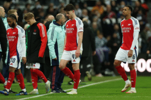 Arsenal Đứng Trước Nguy Cơ Kết Thúc Mùa Giải Trắng Tay Sau Thất Bại Trước Newcastle